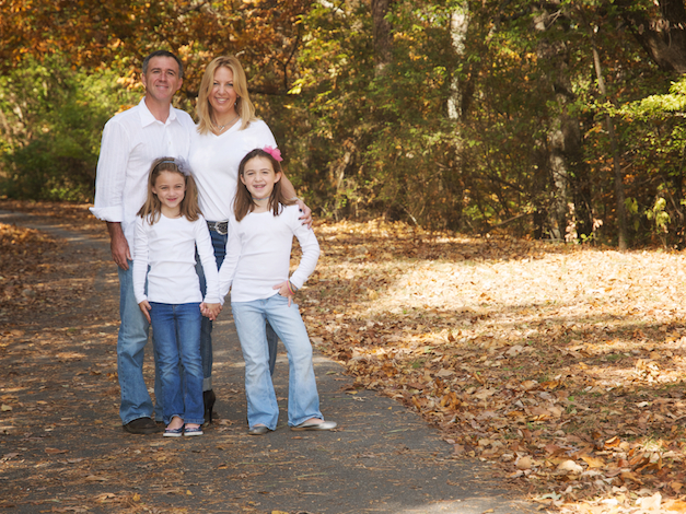 A Fall Family Photography in Little Rock in Hillcrest