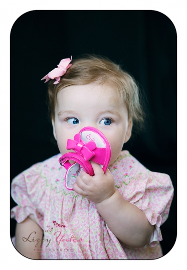 Girls love shoes.  Little Rock Baby Photographer