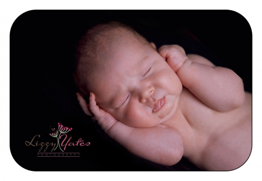 Chubby baby boy in little rock arkansas for newborn pictures