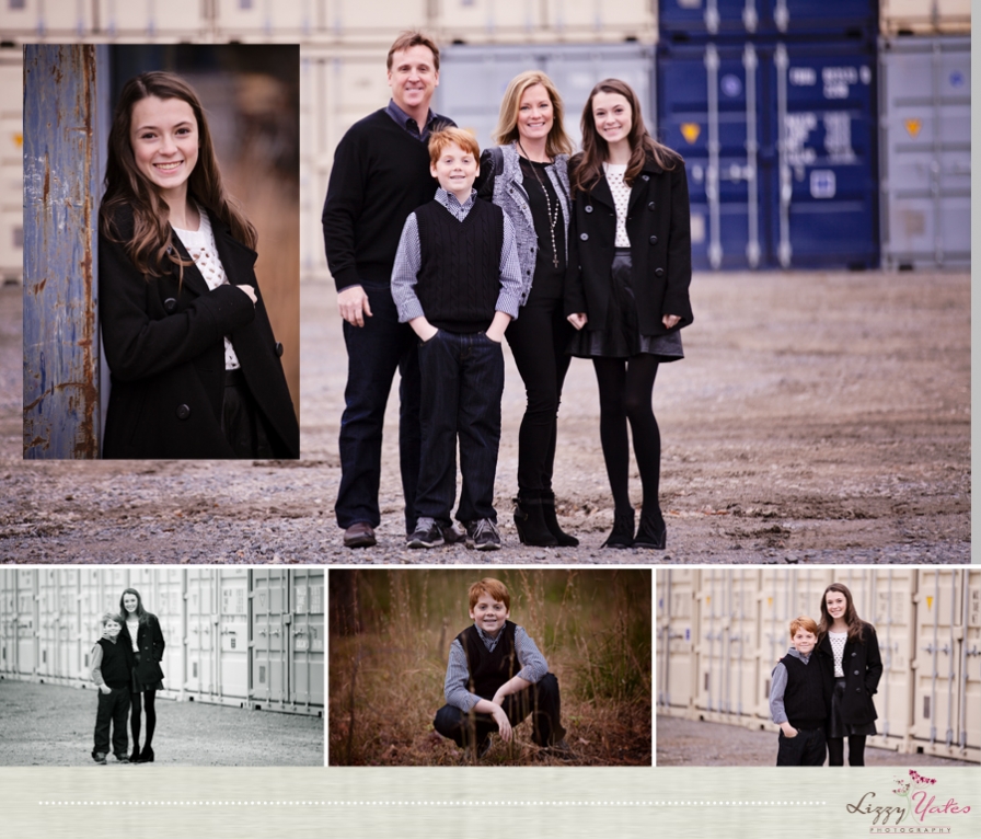 urban holiday family pictures in little rock arkansas